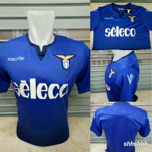 NEWSS JERSEY BOLA SS LAZIO AWAY 3RD OFFICIAL 17/18 GRADE ORI