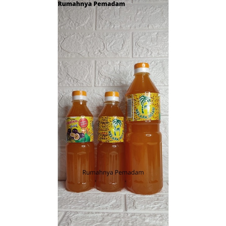 

Sirup Markisa cap kelapa hijau homemade 500ml medan gula asli