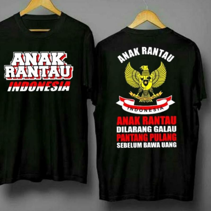 Obr200 Baju Tshirt Kaos Distro Anak Rantau Garuda Merah Putih