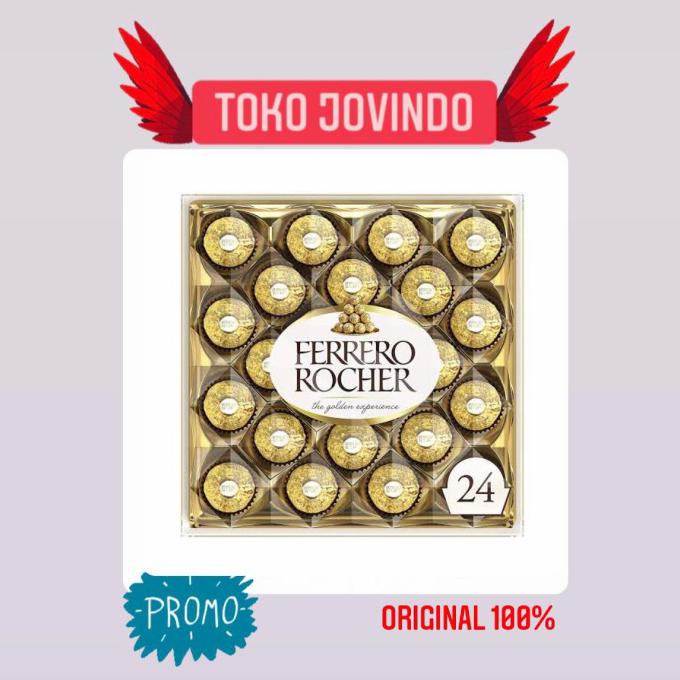 

TERBARU FERRERO ROCHER T24 T 24 PCS PER BOX FERRERO 300 GRAM COKELAT IMPORT MAKANAN & MINUMAN