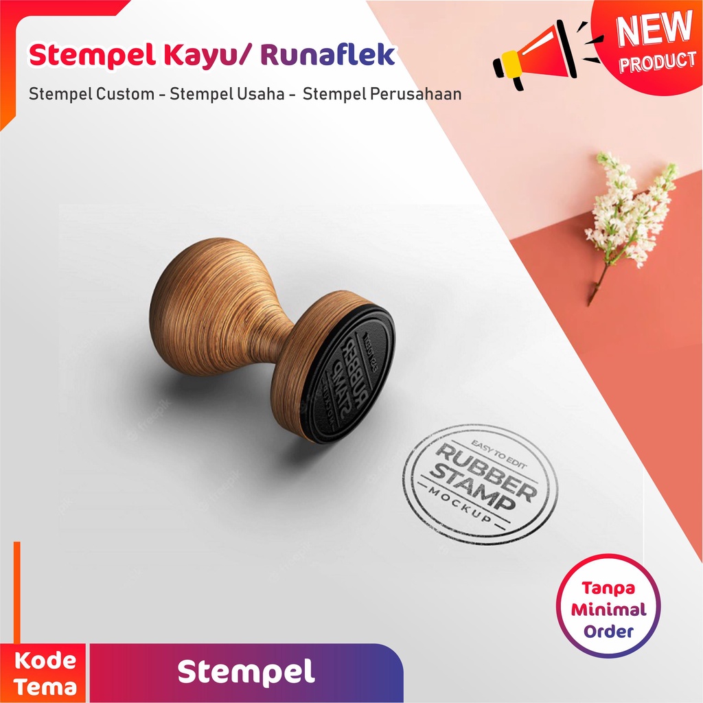 

Stempel kayu custom l stempel usaha l stempel perusahaan l stempel dinas STEMPEL RUNAFLEK STEMPEL BIASA MURAH