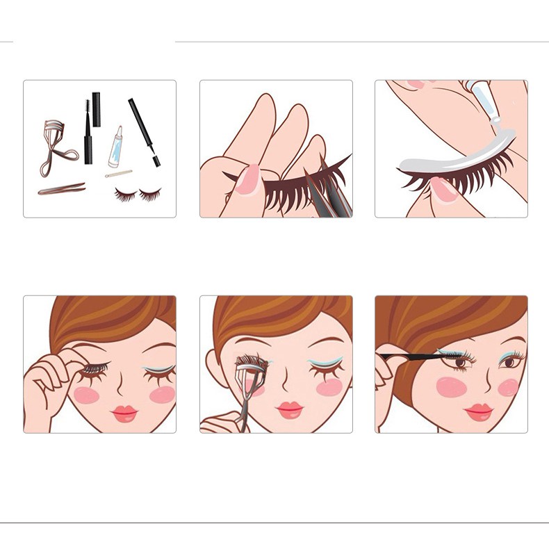 [Saucezhan]CITY SHOP False Eyelashes - Bulu Mata Palsu (Natural Type) 2 Pairs