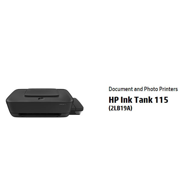 Printer HP Ink Tank 115 Print Only Infus Bawaan Pabrik Garansi resmi HP 2 tahun