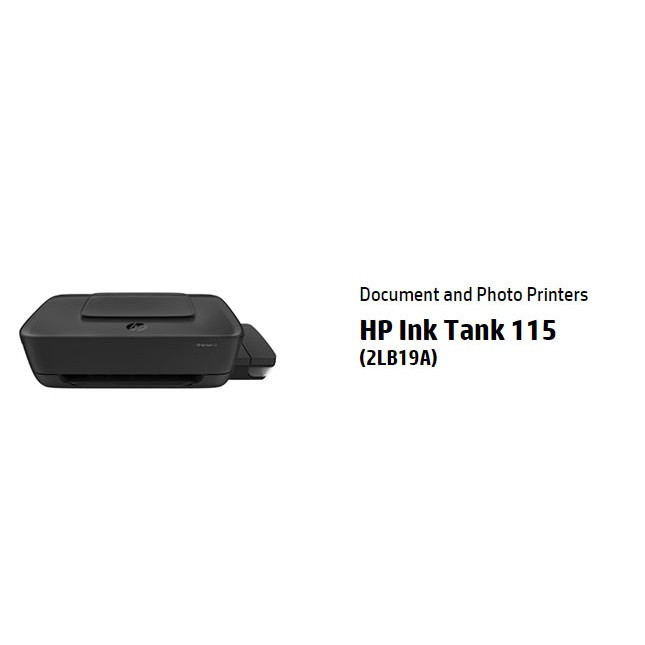 Printer HP Ink Tank 115 Print Only Infus Bawaan Pabrik Garansi resmi HP 2 tahun