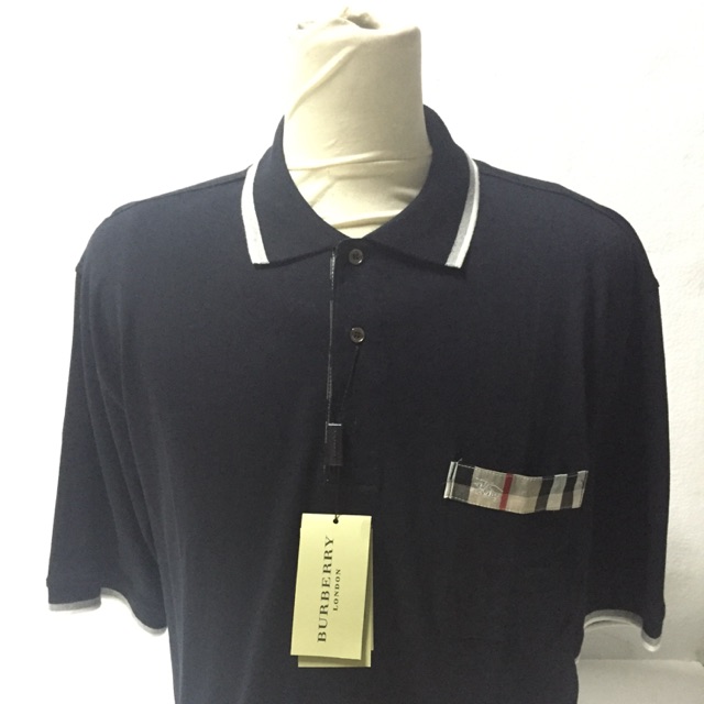 Burberry london man polo shirt big size