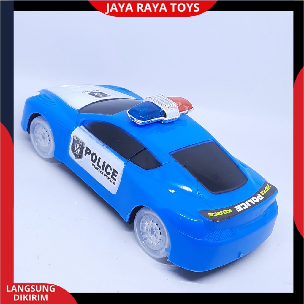 ( BISA COD ) PROMO Mainan Anak Mobil Polisi Baterai Super Police Car Ada Musik Dan Lampu / Mainan Anak Laki Laki SNI Murah