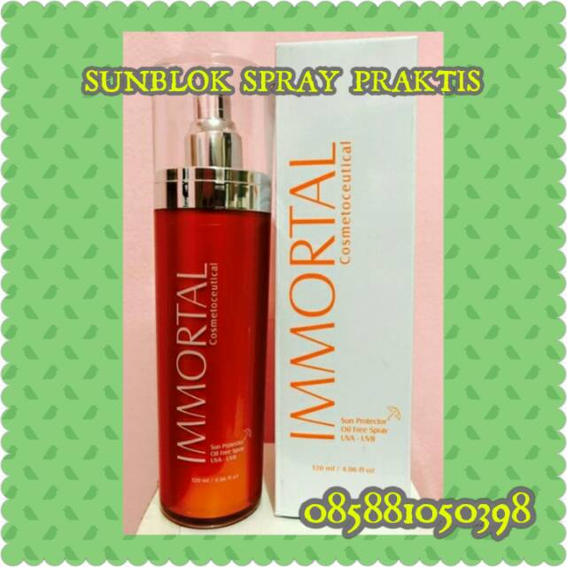 SUNBLOK SPRAY | IMMORTAL SUN PROTECTOR OIL FREE SPRAY