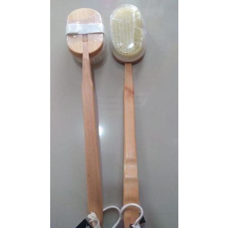 SIKAT PUNGGUNG GAGANG KAYU - BATH BRUSH - SPON SPONGE BADAN