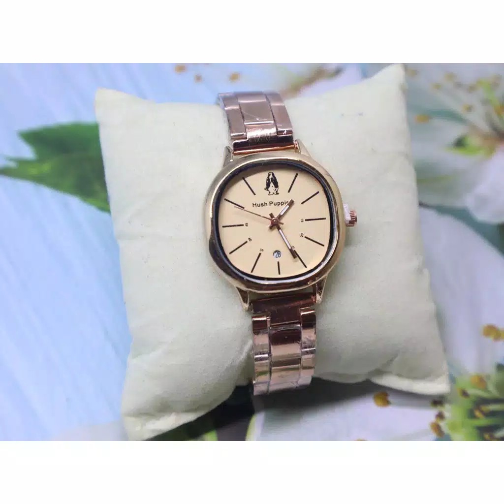 Grosiran Jam Tangan Wanita 456789SR Analog Tali Rantai Tanggal Aktif (COD)