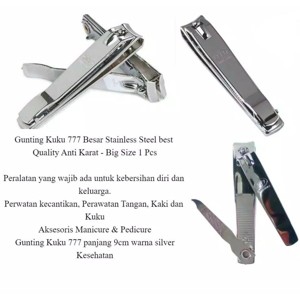 Vinztstore - Gunting Kuku Jumbo / Gunting Kuku 777 Gunting Kuku Besar Stainless Steel