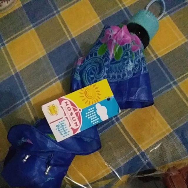 Payung Pendek Murah Lipat 3 Motif Kembang