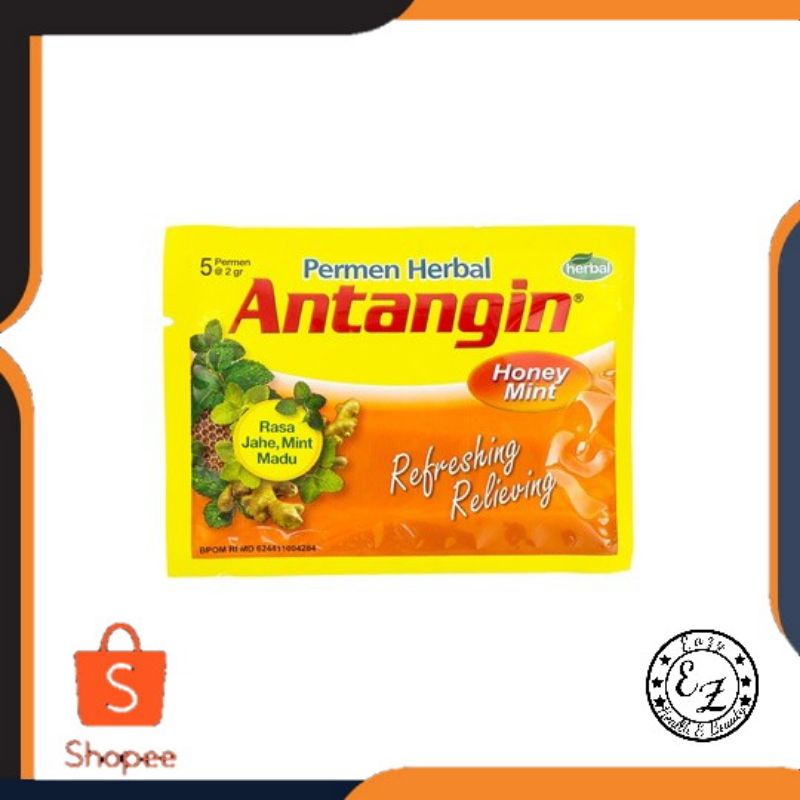 

Permen Antangin Jahe Madu Mint