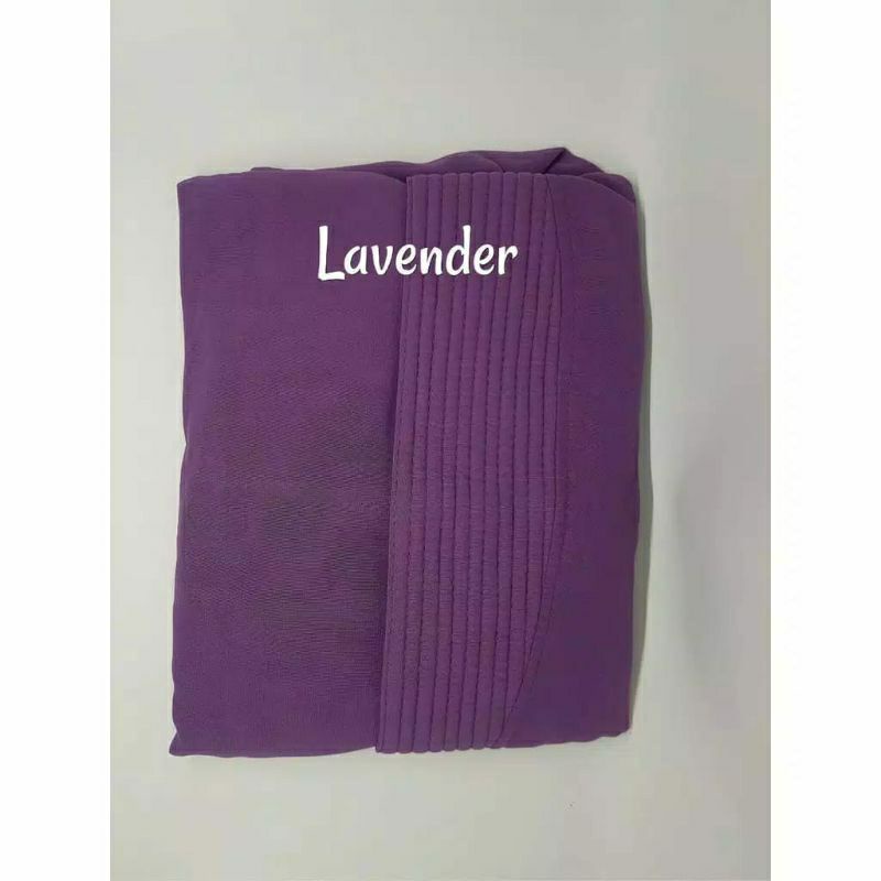PROMO 12.12 sale HIJAB KHIMAR JUMBO 2 LAYER HIJAB/ KHIMAR RAIZA /FASHION MUSLIM TERBARU KERUDUNG /HIJAB INSTAN/HIJAB SYAR'I-Lavender