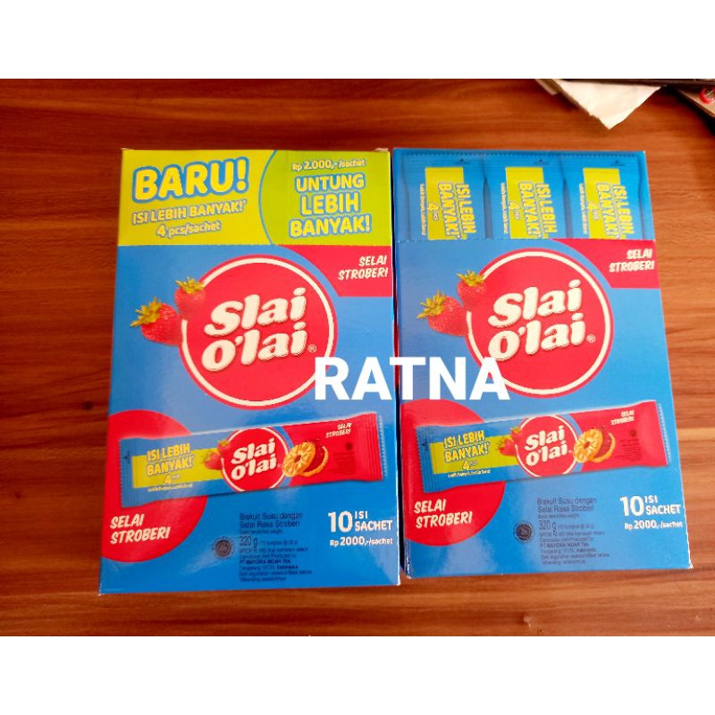 

SLAI OLAI BISKUIT SUSU Bluebery/ Stroberi Slai 320gr Isi Lebih Banyak (1 Box isi 10 Bungkus)