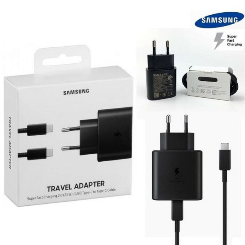 Jual SAMSUNG TRAVEL ADAPTER 25W, USB TYPE C TO C Shopee Indonesia