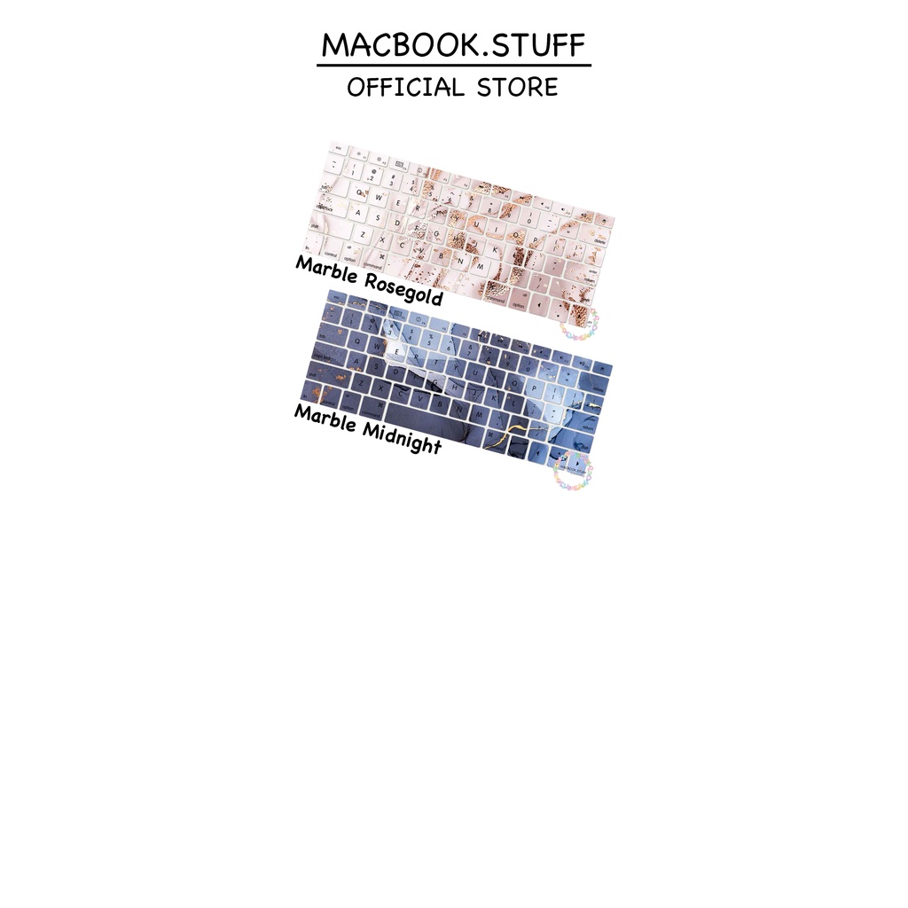 Keyboard PROTECTOR COVER PATTERN MARBLE COLOUR WARNA FOR MACBOOK NEW AIR PRO M1 RETINA 11 12 13 14 15 16