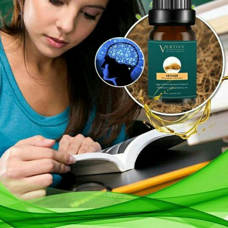 Essential oil Aromaterapy VERTIVV Aromaterapi Diffuser humidifier Vertiver Essential Oil 10 ml