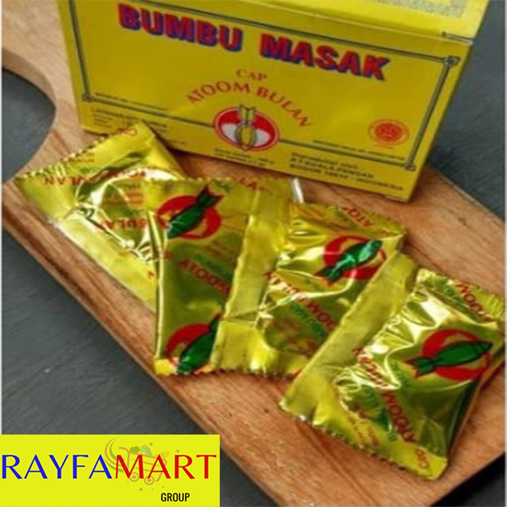 

Bumbu Masak Cap Atoom Bulan / Atom Bulan (7gr x 20 Sachet)
