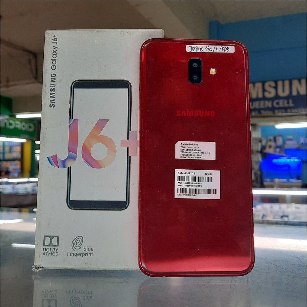 SAMSUNG GALAXY J6 PLUS 3/32 SECOND FULLSET