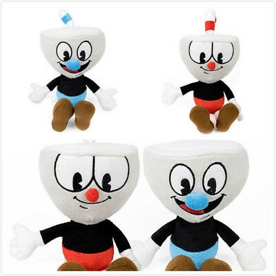 Mainan Boneka Stuffed Plush Kepala Mugman Mecup Dan Brocup 25cm