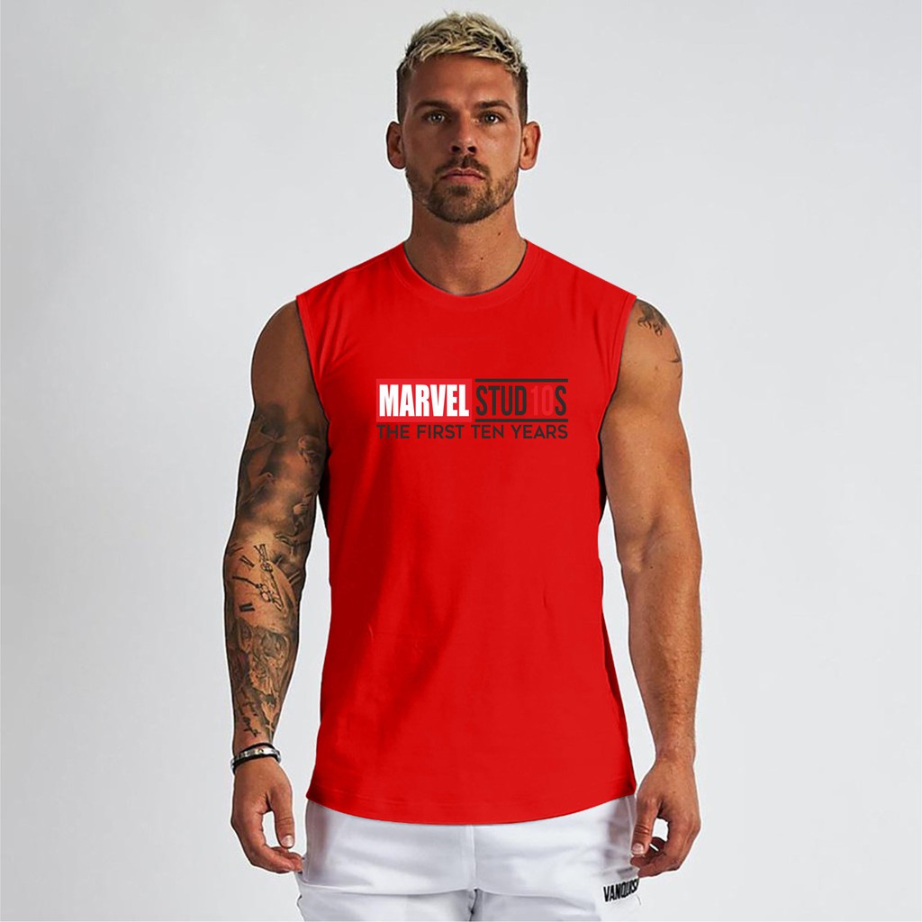 BS/COD//KAOS SINGLET MARVEL PRIA//TERLARIS