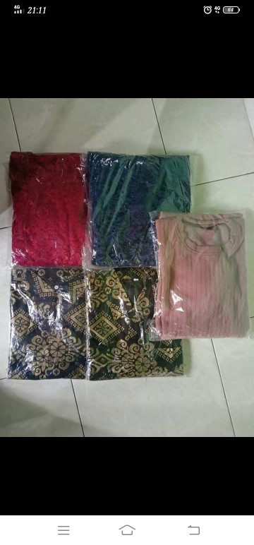 Couple Rnb Broklat Misbi Couple Batik Tunik Brukat Misbi Couple Batik Brukat  Lumbung Batik