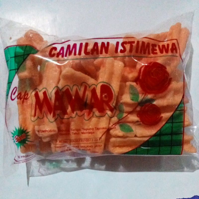 

Cemilan Kerupuk Blimbing Mawar