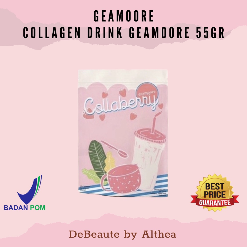 Geamoore Minuman Collagen Collaberry Collagen Drink