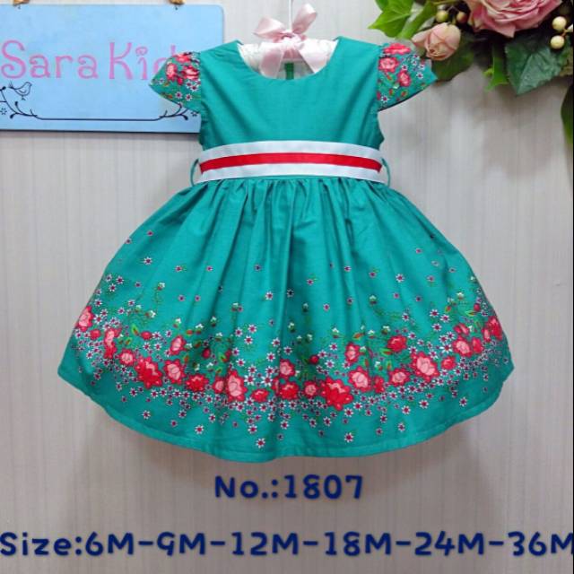 Dress anak premium gaun pesta gaun natal