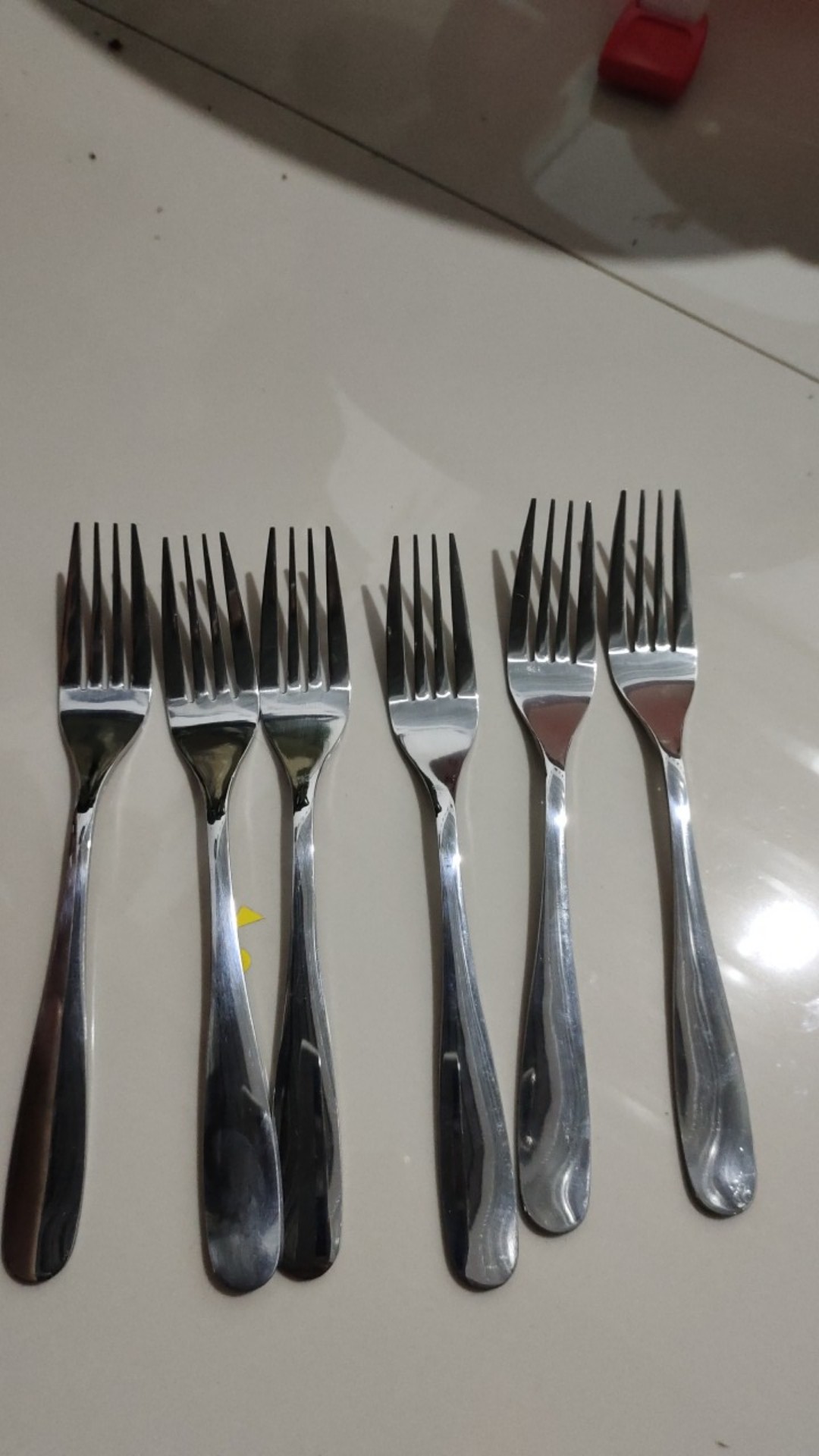 Garpu Makan Stainless / Garpu Polos Home Pro Premium Super Tebal 6 Pcs