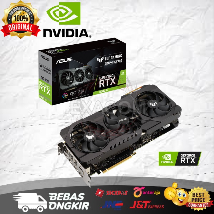 VGA ASUS TUF RTX 3080Ti Gaming OC 12GB GDDR6X - RTX 3080 Ti