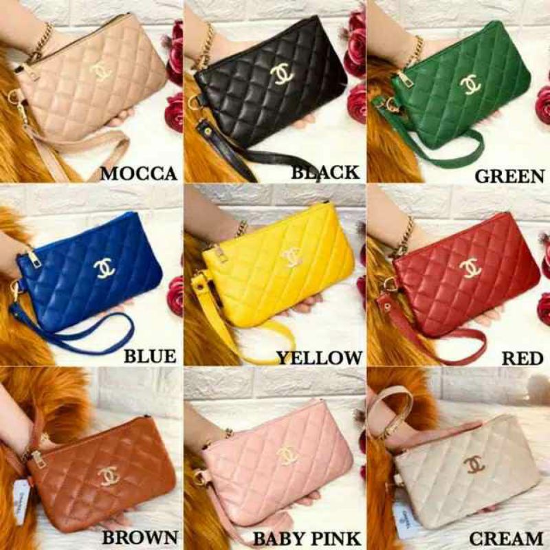 DOMPET WANITA MINI HP KARTU SQUARE - AQA COLLECTION