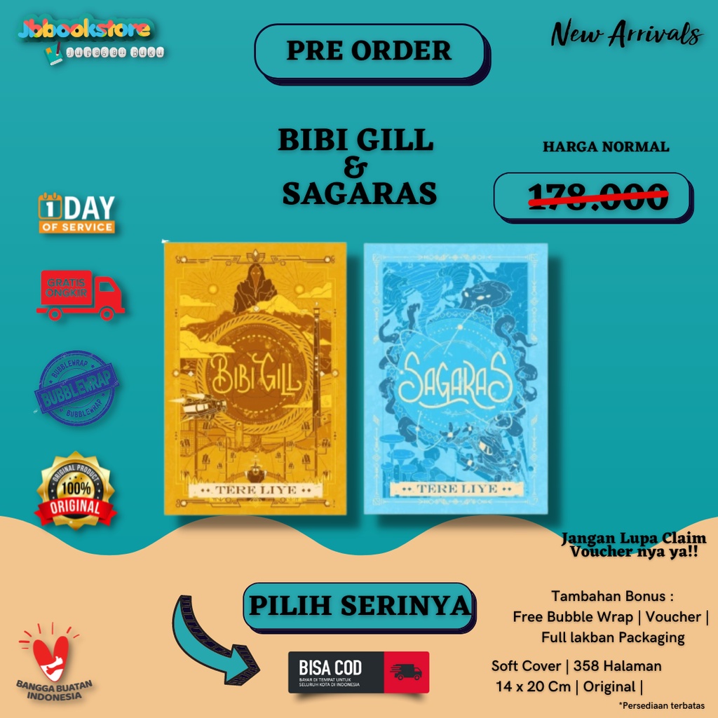 Novel Bibi Gill & Sagaras