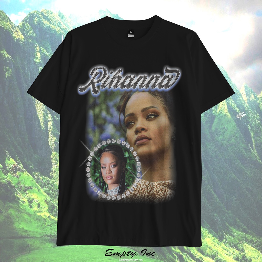 Rihanna Rap Tee Vintage T-Shirt Bootleg