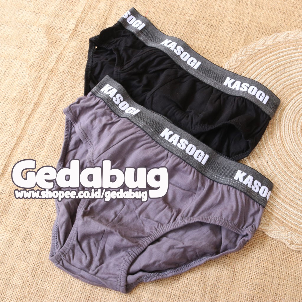 2 Pcs - CD Pria KASOGI Forte | Celana dalam Pria dewasa Berkualitas | Gedabug