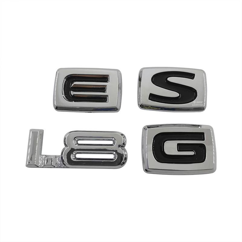 1pc Stiker Emblem Logo E G S 1.8 Bahan Abs Untuk Dekorasi Mobil Toyota Innova E G S