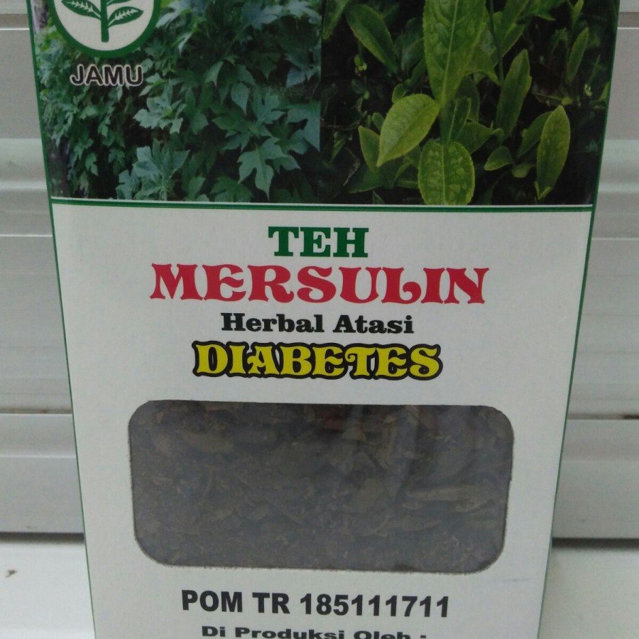 

Teh Mersulin Herbal Atasi "DIABETES