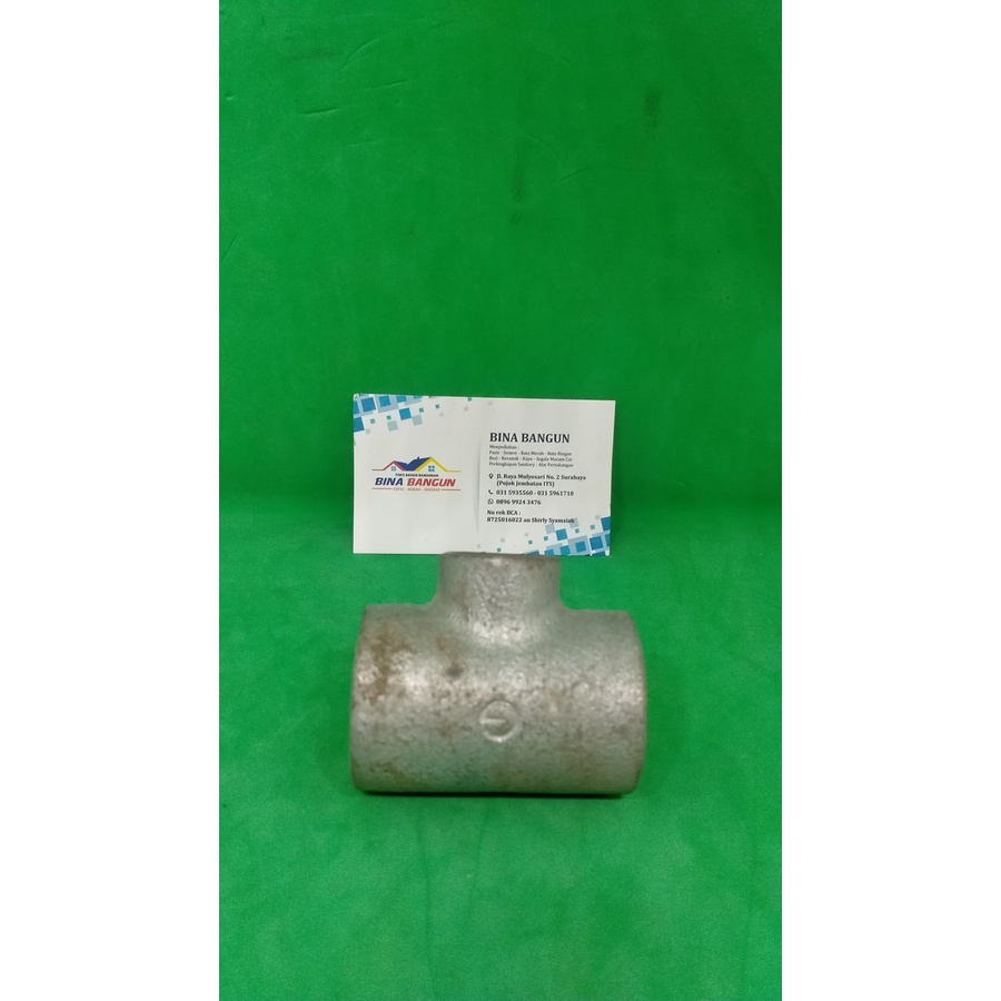 Tee besi 1"-1/2"