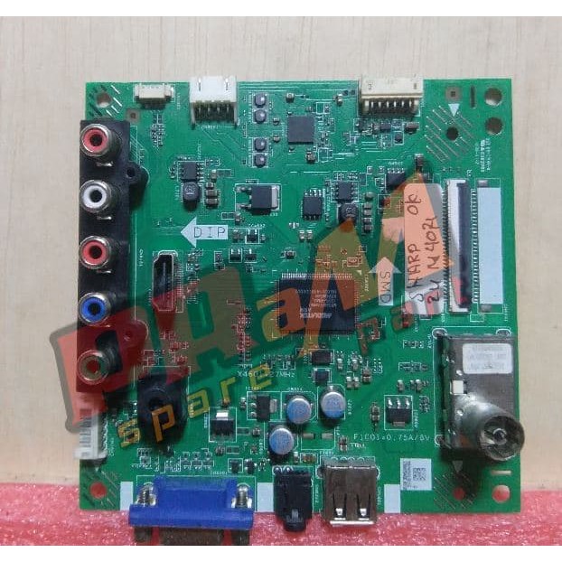 Mainboard tv SHARP 24N407I - Elektronik tv MB 24N4071 - Mainboard tv led 24N4071 - ORIGINAL