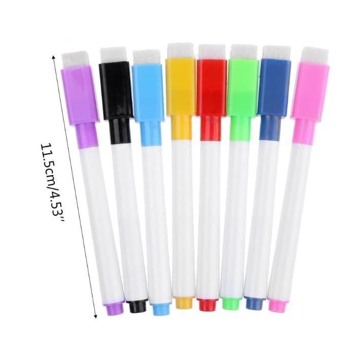 Erasable Magnetic Whiteboard Pen (8 color)