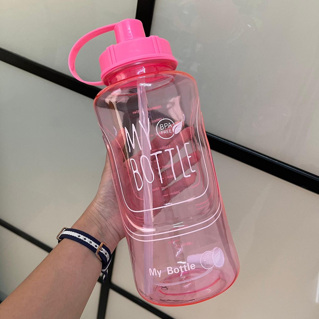 MY BOTTLE MINUM JUMBO 2 LITER - MY BOTOL TEMPAT AIR MINUM 2000 ML BESAR 2 LITER