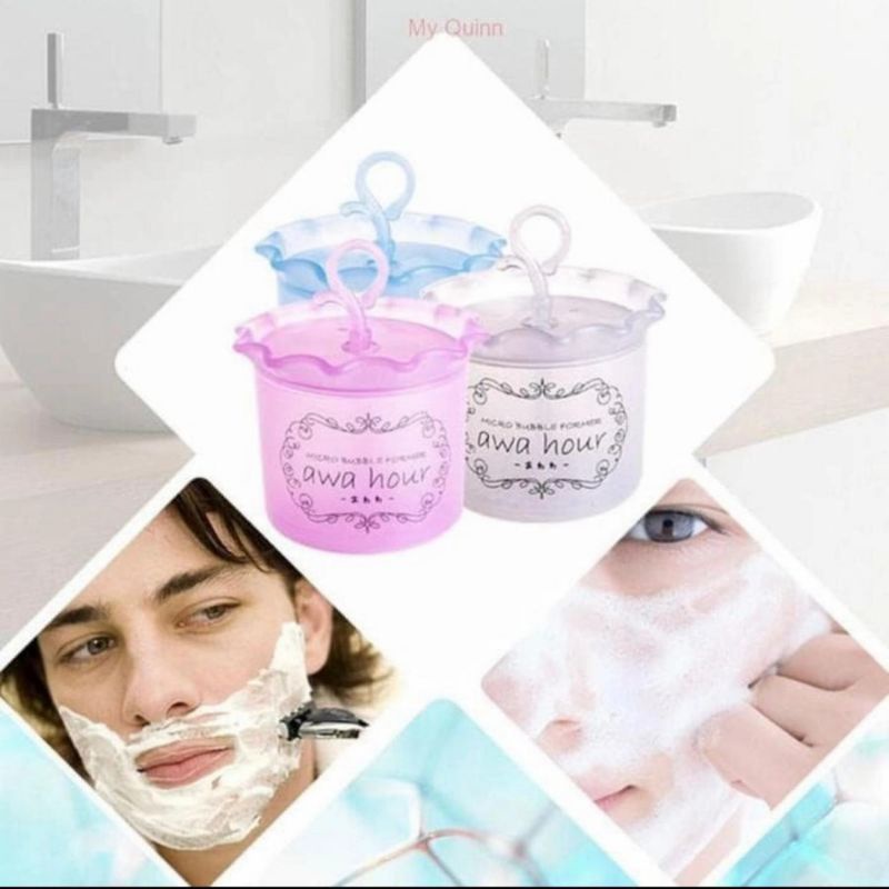 ✿ELYSABETHME✿ Alat/wadah pembuat busa foam lucu Murah cuci muka berbusa melimpang facial wash