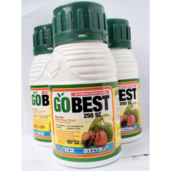 GOBEST 250 EC  zat pengatur tumbuh perangsang pembungaan dan pembuahan tanaman 250 ml