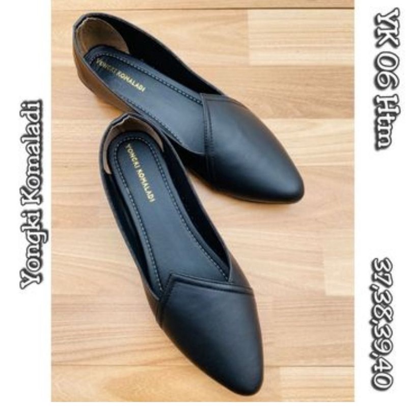 Sepatu wanita flat shoes yongki komaladi simple  YK06