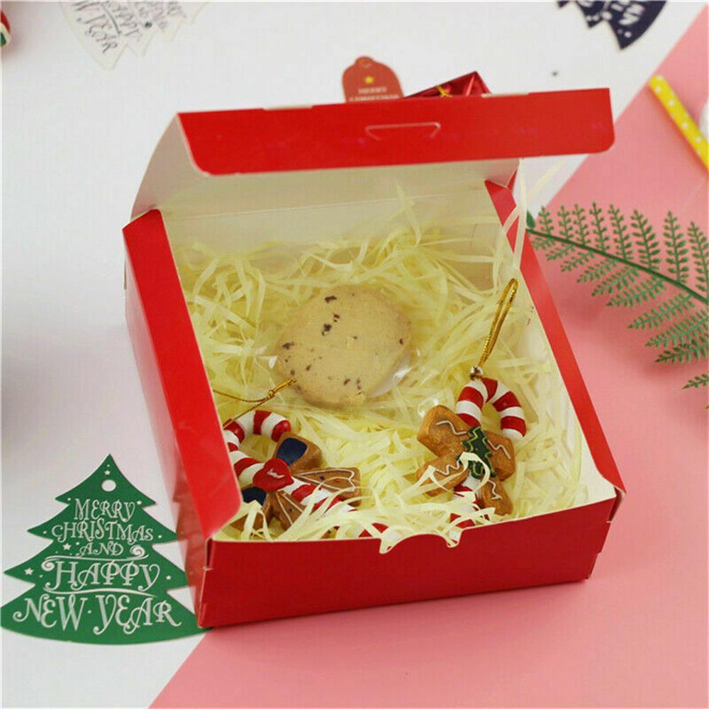 Solighter Kotak Kado Natal Party Decor Cookie Box Rusa Merry Christmas