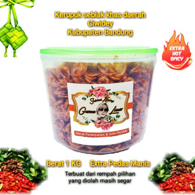 

Seblak Kering Bandung Toples Jumbo