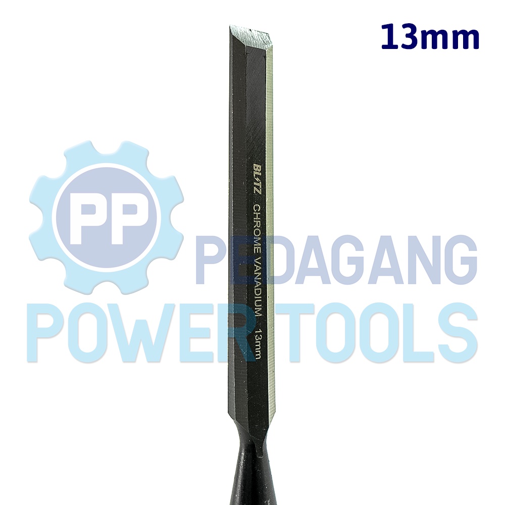 BLITZ PAHAT KAYU 1/2&quot; TATAH ALAT UKIR GAGANG FIBER 13 MM WOOD CHISEL