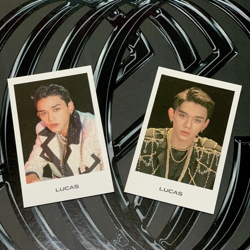 NCT Mini collect book sharing polaroid LUCAS