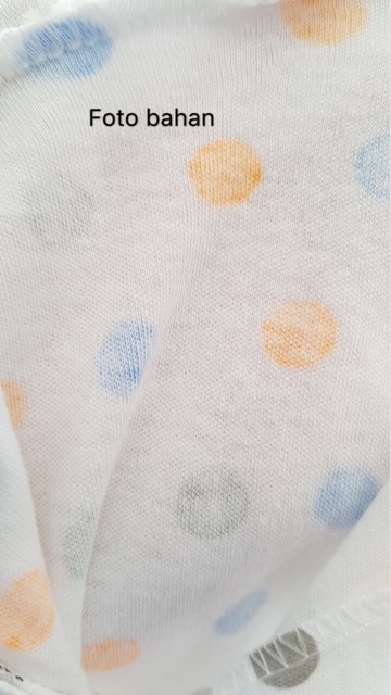 3 PCS Jumper Bayi Terbuka dan Tutup Kaos Kaki / kaki buka polkadot / Jumper bayi newborn Unisex