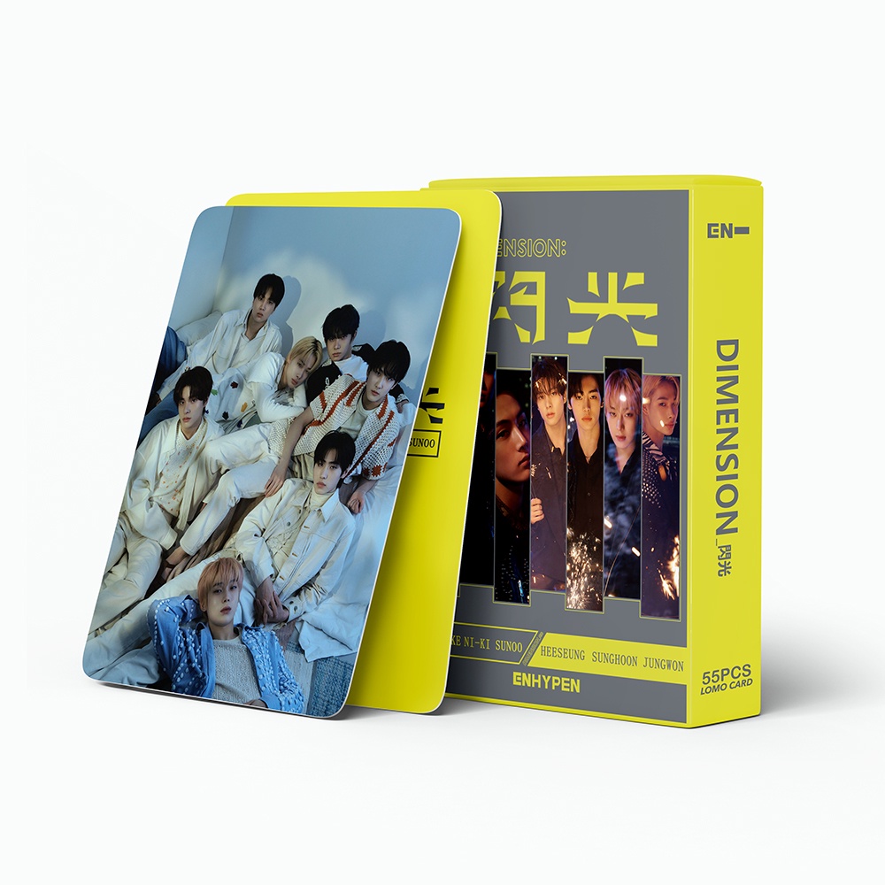 [kstuffind] ENHYPEN DIMENSION SENKOU PHOTOCARD LOMO CARD PHOTO KARTU FOTO PC ENHA ENGENE JEPANGMURAH 54PCS PCS 54